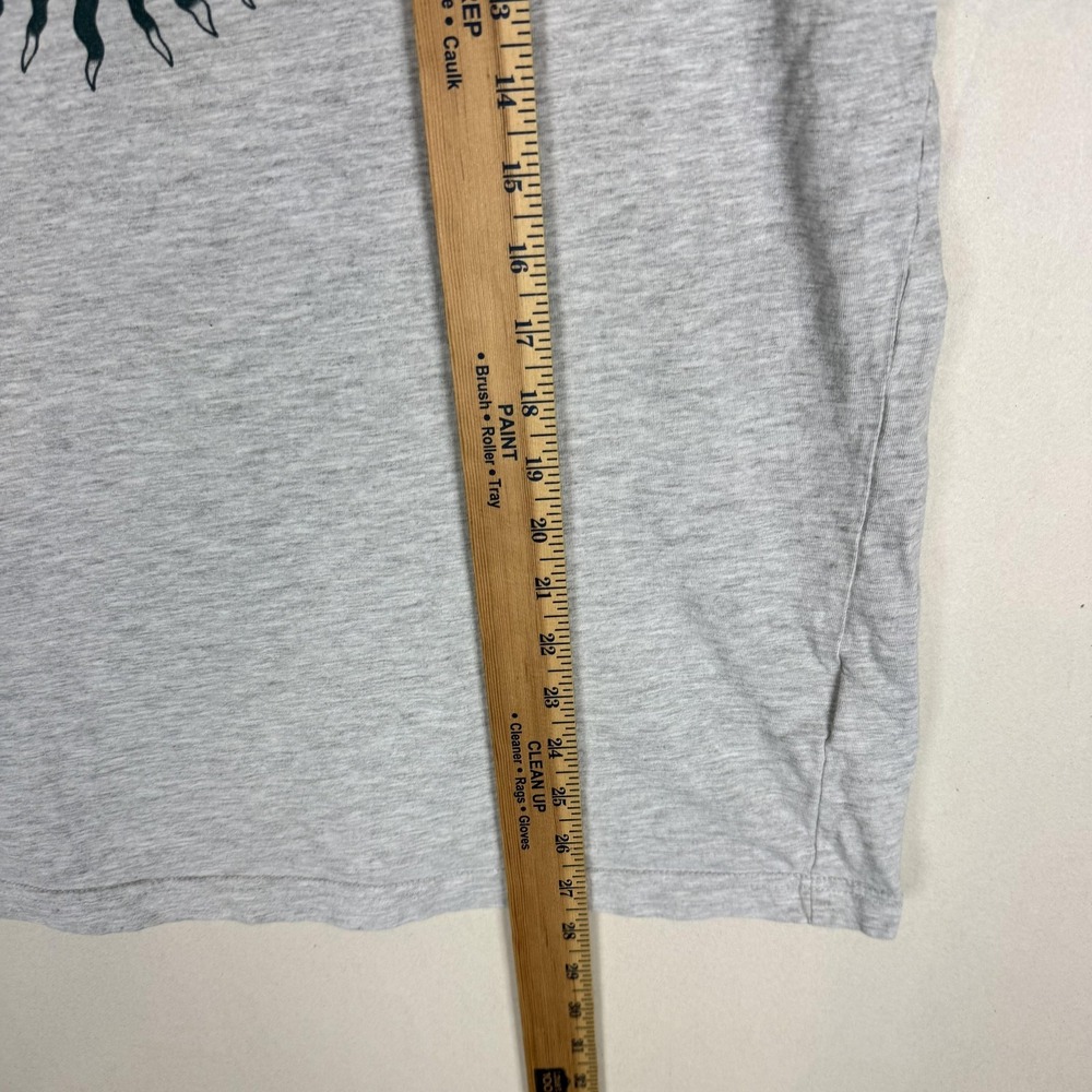 Hurley Shirt Mens Large Gray Surf Sunburst Graphic Tee Tagless Cotton‎ Blend - Picture 8 of 13